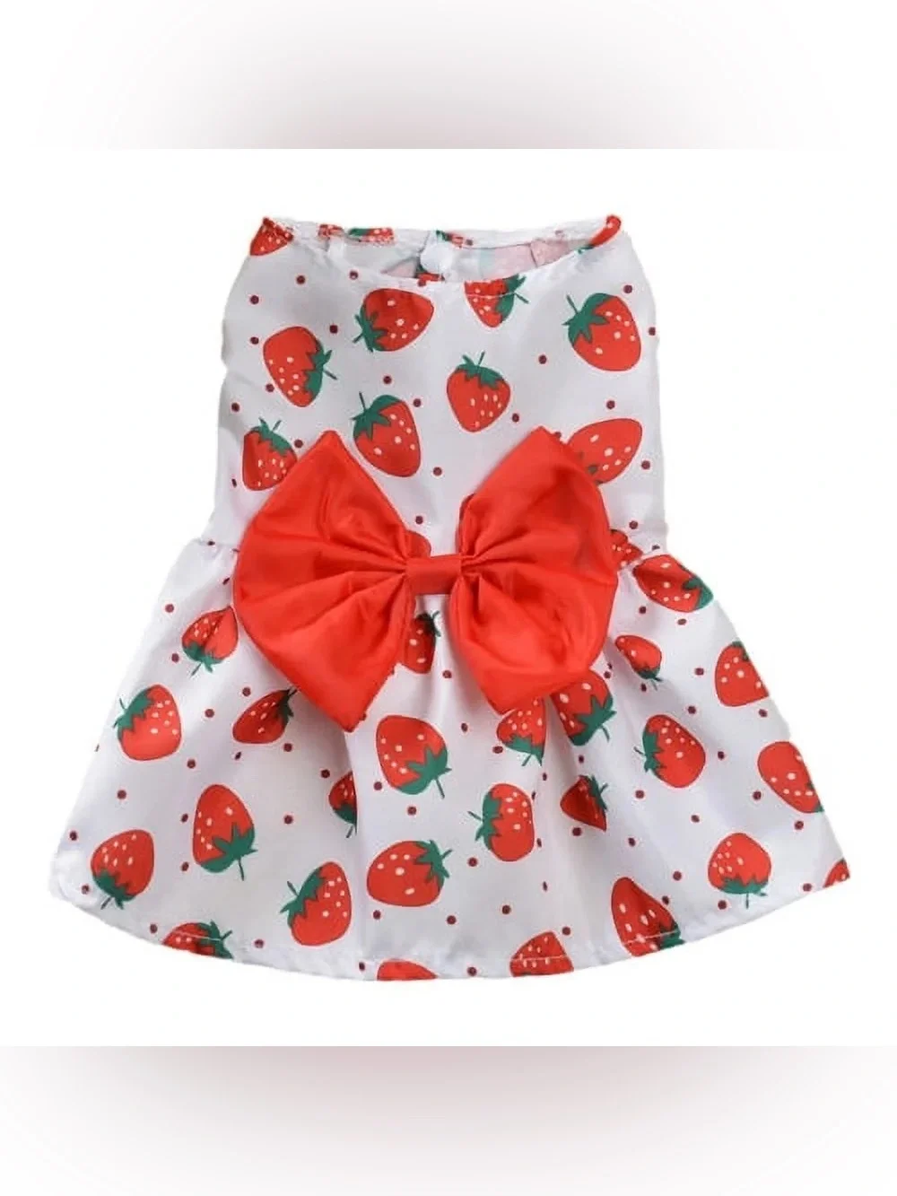 Dog Princess Dress Pet Skirt Cute Printed Bow Lace Dog Dress size L